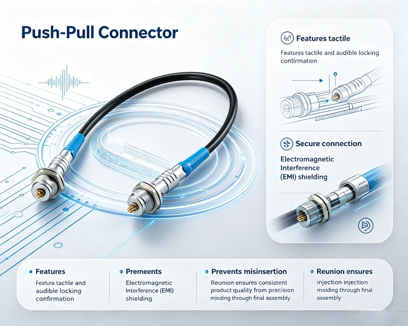 Choosing Push-Pull Connectors for Medical Devices: Key Factors to Consider