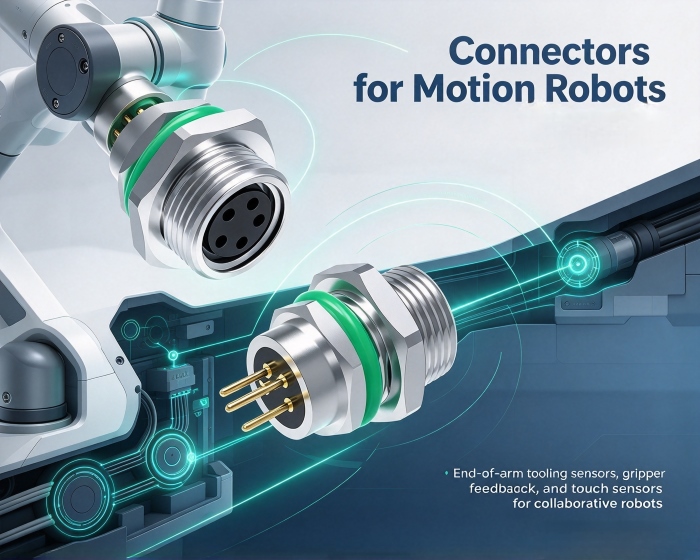 How to Select Connectors for Motion Robots: 3 Critical Considerations