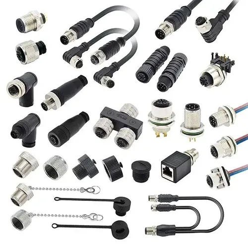 M12 Series Industrial Sensor Connector