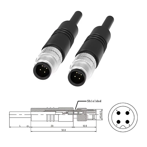 M5 Series Industrial Sensor Connector