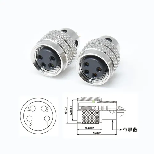 M8 Series Industrial Sensor Connector