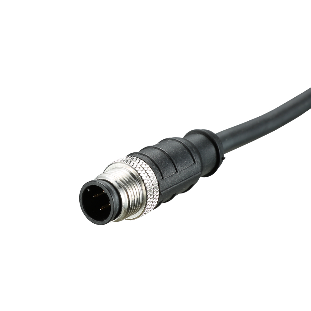 M12 metal waterproof communication industrial connector