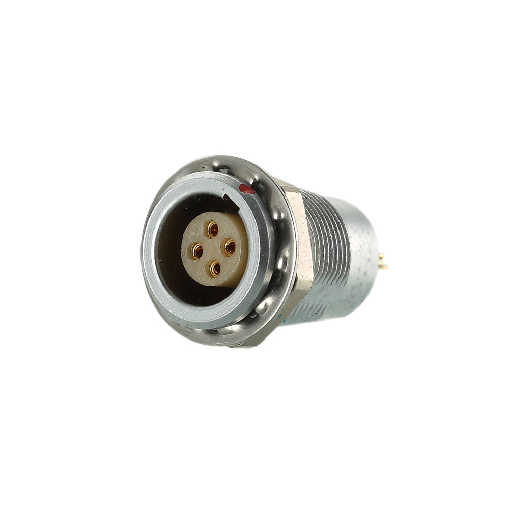 Female connector B series push pull connector support compatible with lemo, odu connectors