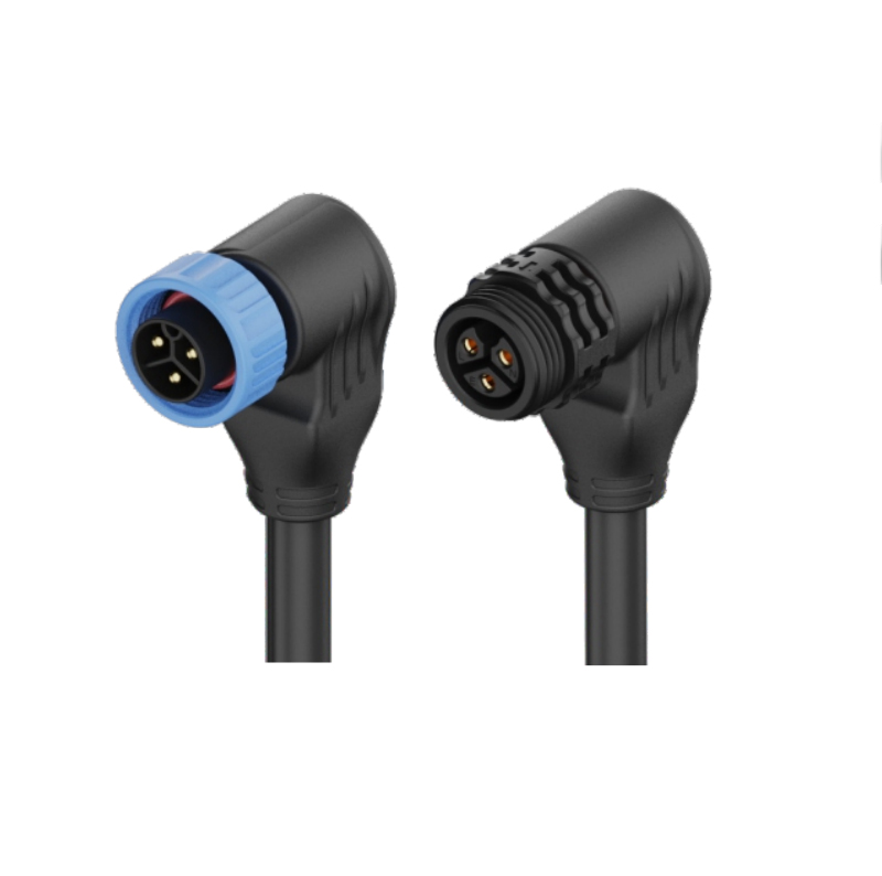 Custom industrial waterproof wiring harness assemblies, connectors, M20 series quick-lock waterproof plastic connectors