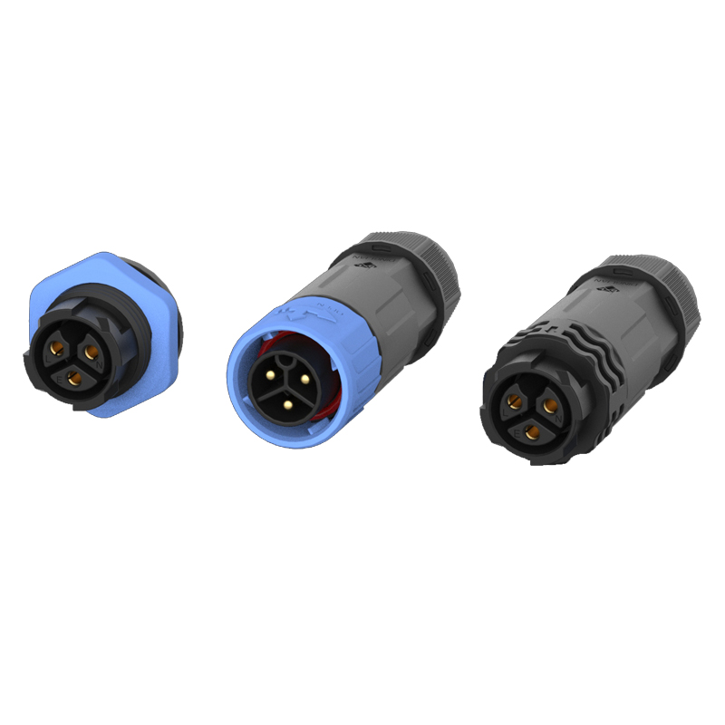3P Auto Connector IP67 Waterproof Assembled Type Male Female Connector M25 Series Wiring Harness